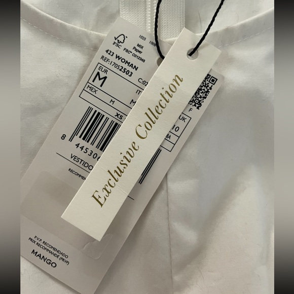 Mango Asymmetric hem dress exclusive collection - Picture 6 of 7